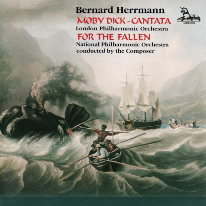 LPO/HERRMANN - HERRMANN - MOBY DICK CANTATA - UKCD2061