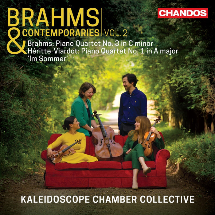 Kaleidoscope Chamber Collective - Brahms & Contemporaries, Vol. 2 - Johannes Brahms: Piano Quartet No. 3 in C minor; Louise Heritte-Viardot: Piano Quartet No. 1 in A major 'Im Sommer' - CHAN20329