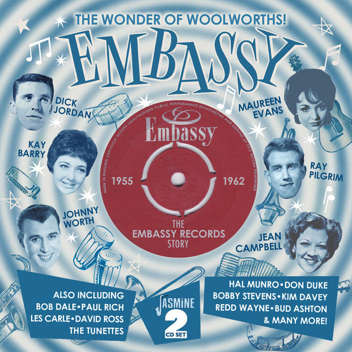 Various Artists - The Wonder of Woolworths! The Embassy Records Story 1955-1962 - JASMCD2817