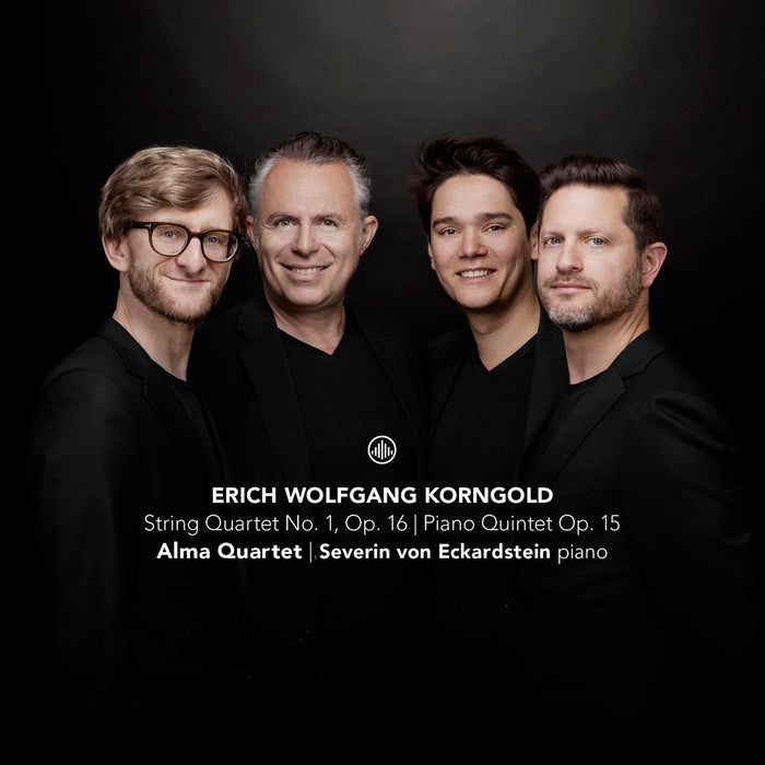 Alma Quartet, Severin von Eckardstein - Korngold: String Quartet No. 1, Op. 16; Piano Quintet Op. 15 - CC72932