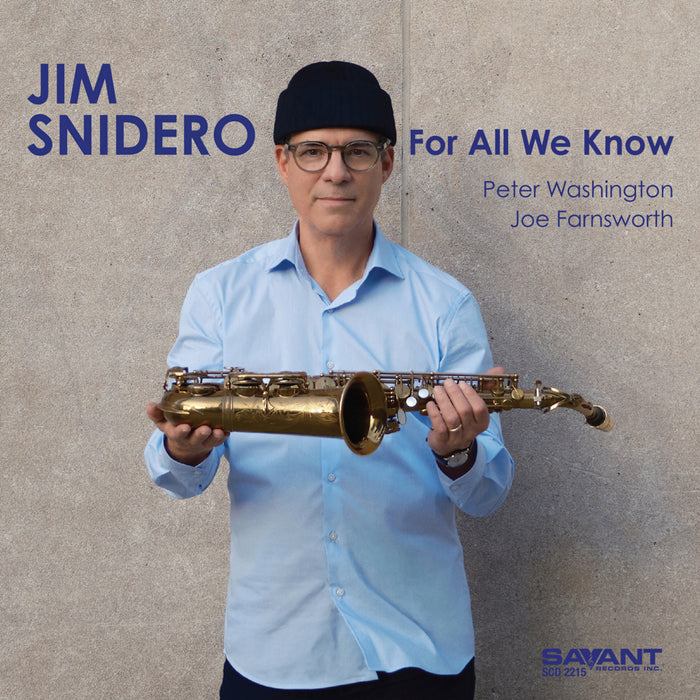 Jim Snidero - For All We Know - SCD2215X