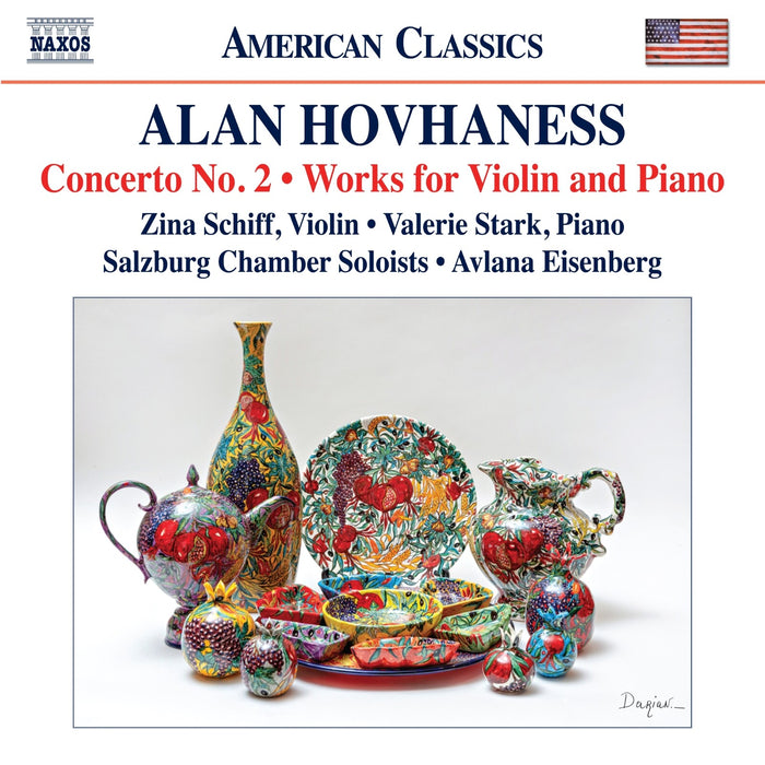 Zina Schiff; Valerie Stark; Salzburg Chamber Soloists; Avlana Eisenberg - Alan Hovhaness: Concerto No. 2; Works for Violin and Piano - 8559957