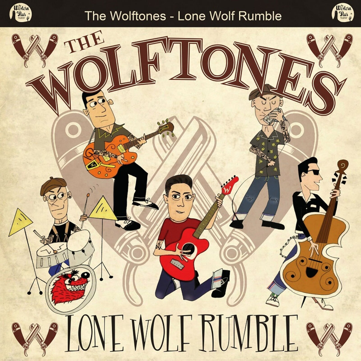 The Wolftones - Lone Wolf Rumble - WSRCMLP43