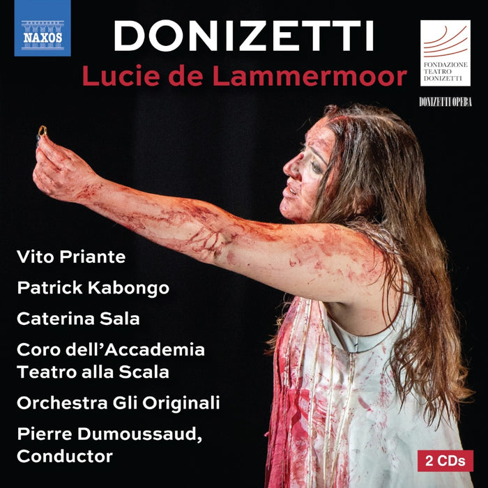 Vito Priante; Patrick Kabongo; Caterina Sala; Julien Henric; David Astorga; Roberto Lorenzi; Coro dell'Accademia Teatro alla Scala; Salvo Sgro; Orchestra Gli Originali; Pierre Dumoussaud - Gaetano Donizetti: Lucie de Lammermoor - 8660578-79