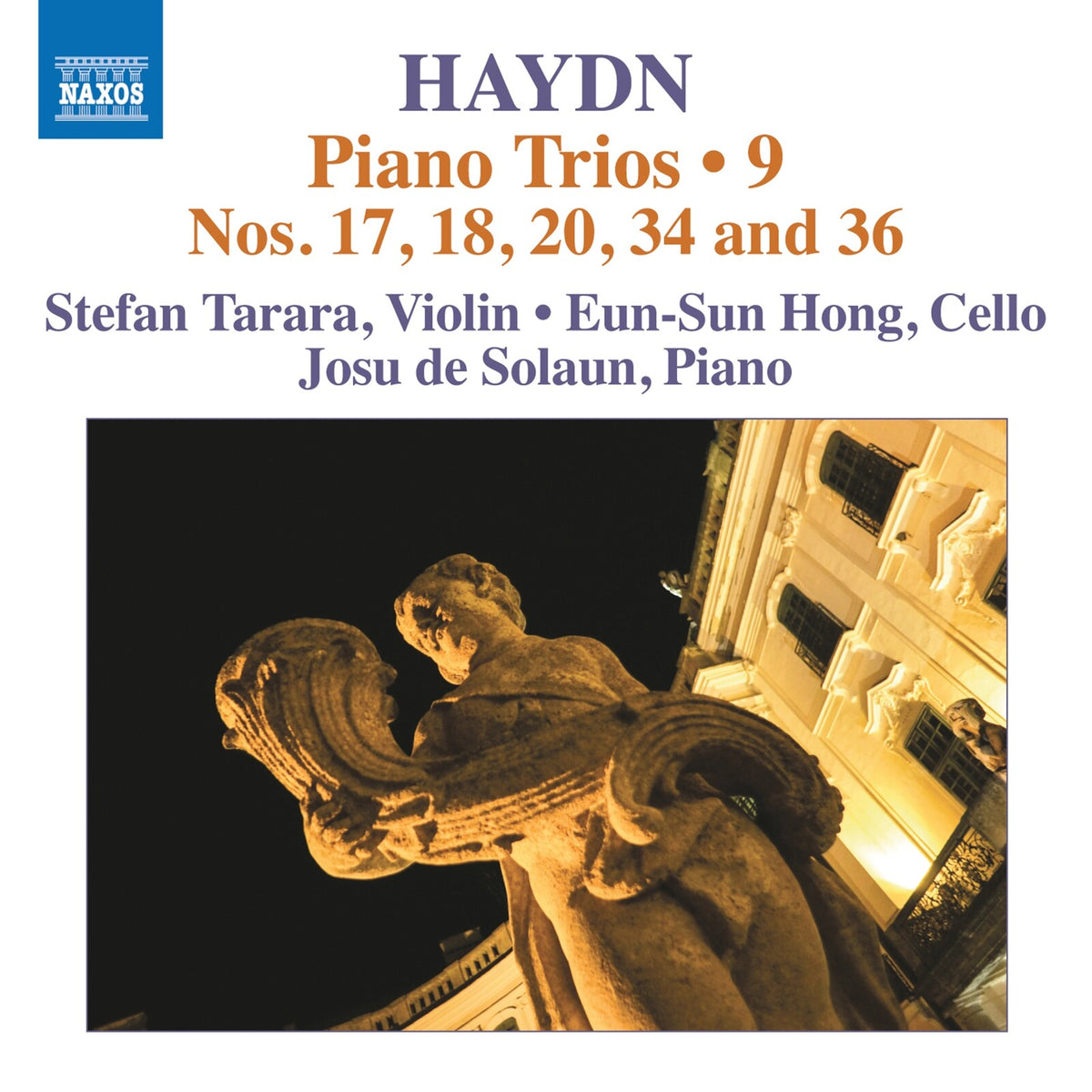 Stephan Tarara; Eun-Sun Hong; Josu De Solaun - Franz Joseph Haydn: Piano Trios, Vol. 9 - Nos. 17, 18, 20, 34 and 36 - 8573623