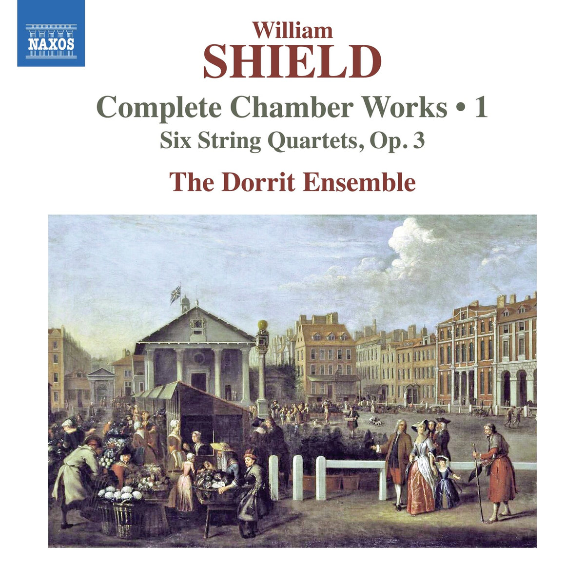 The Dorrit Ensemble - William Shield: Complete Chamber Works, Vol. 1 - Six String Quartets, Op. 3 - 8574446