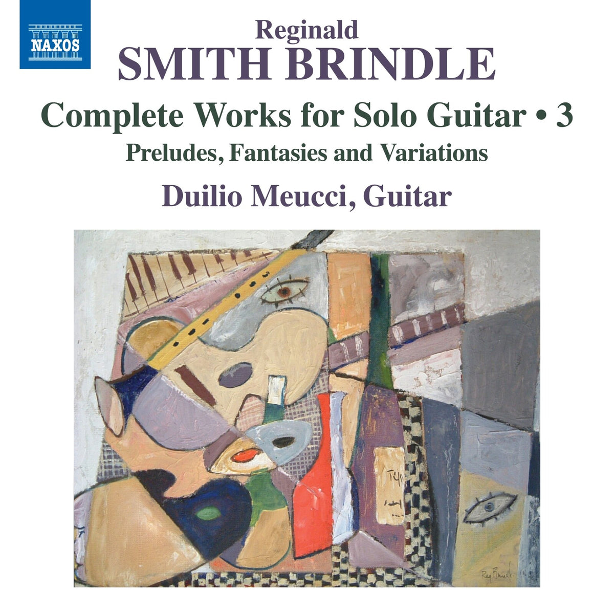 Duilio Meucci - Reginald Smith Brindle: Complete Works for Solo Guitar, Vol. 3 - Preludes, Fantasies and Variations - 8574635