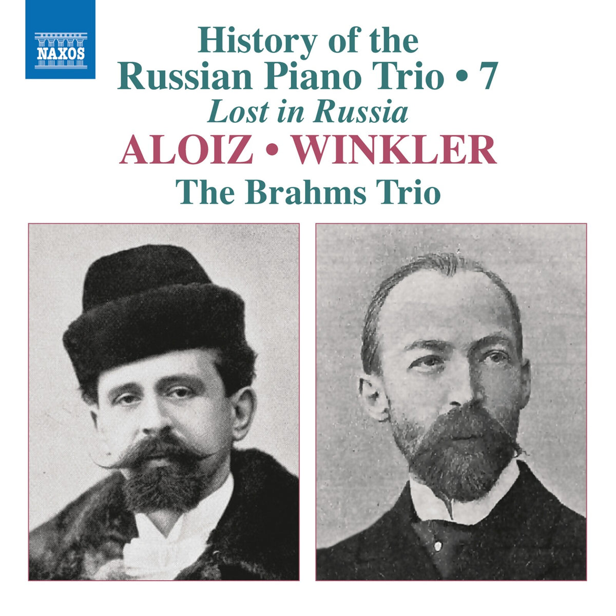The Brahms Trio - History of the Russian Piano Trio, Vol. 7 - Lost in Russia (Aloiz; Winkler) - 8574688