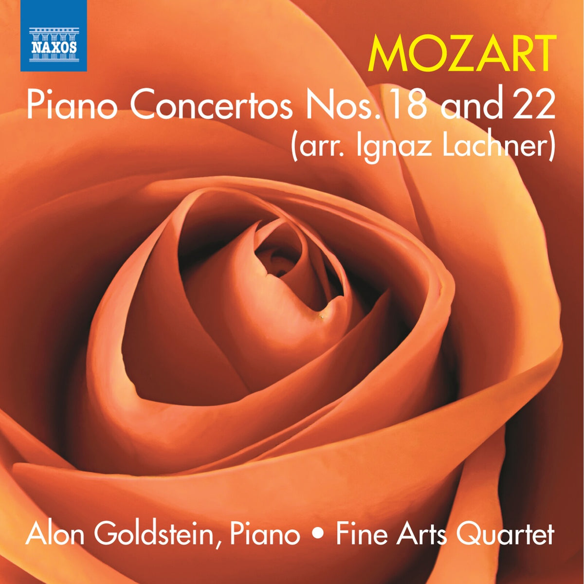 Alon Goldstein; Fine Arts Quartet; Avery Cardoza - Wolfgang Amadeus Mozart: Piano Concertos Nos. 18 and 22 (arr. Ignaz Lachner) - 8574693