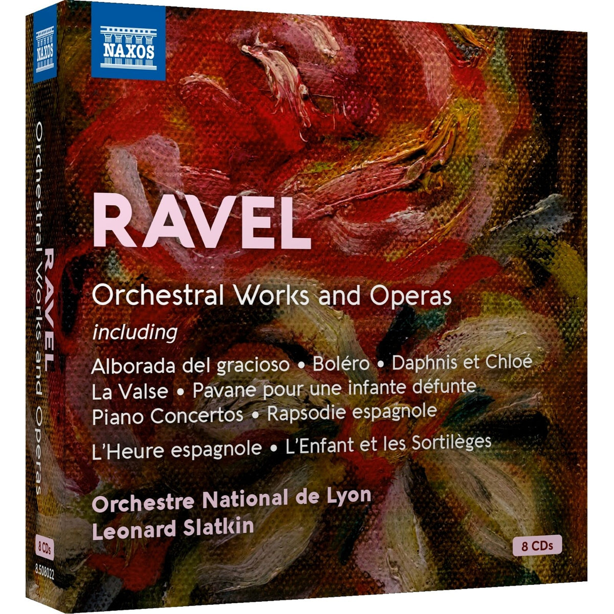 Orchestre National de Lyon; Leonard Slatkin - Maurice Ravel: Orchestral Works and Operas (Boxed Set) - 8508022