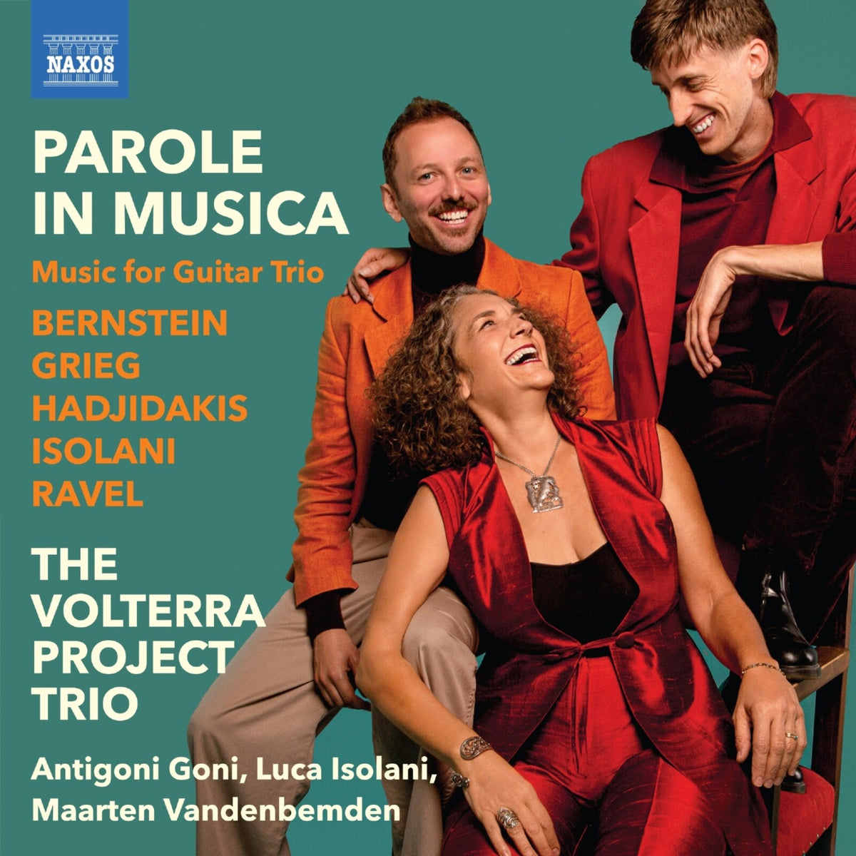 The Volterra Project Trio - Parole in Musica - Music for Guitar Trio (Bernstein; Grieg; Hadjidakis; Isolani; Ravel) - 8579172