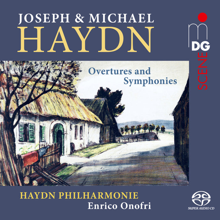 Haydn Philharmonie, Enrico Onofri - Joseph & Michael Hadyn: Overtures and Symphonies - MDG90122926