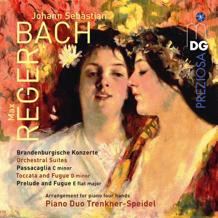 Evelinde Trenker, Sontraud Speidel - J.S. Bach arr. Max Reger - MDG10222942