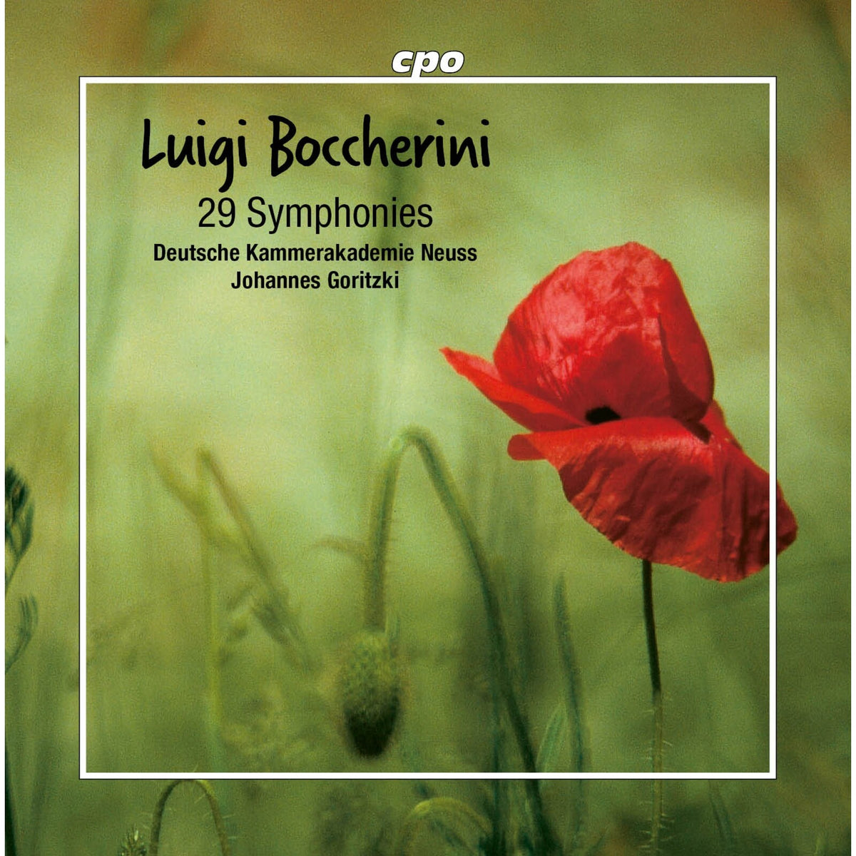 Deutsche Kammerakademie Neuss; Stuttgarter Kammerorchester; Johannes Goritzki - Luigi Boccherini: 29 Symphonies - 555738-2