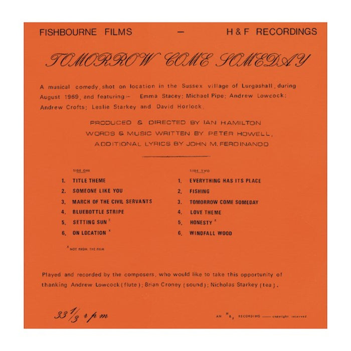 Peter Howell and John Fernando - Tomorrow Come Someday - ACLN1016CD