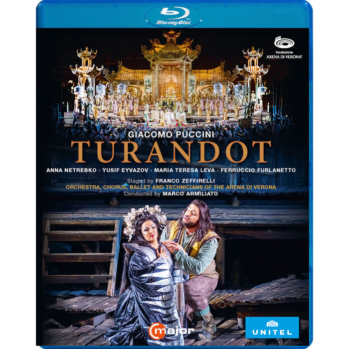 Anna Netrebko; Yusif Eyvazov; Carlo Bosi; Maria Teresa Leva; Ferruccio Furlanetto; Chorus of the Arena di Verona; Orchestra of the Arena di Verona; Franco Zeffirelli; Marco Armiliato - Giacomo Puccini: Turandot - 769704