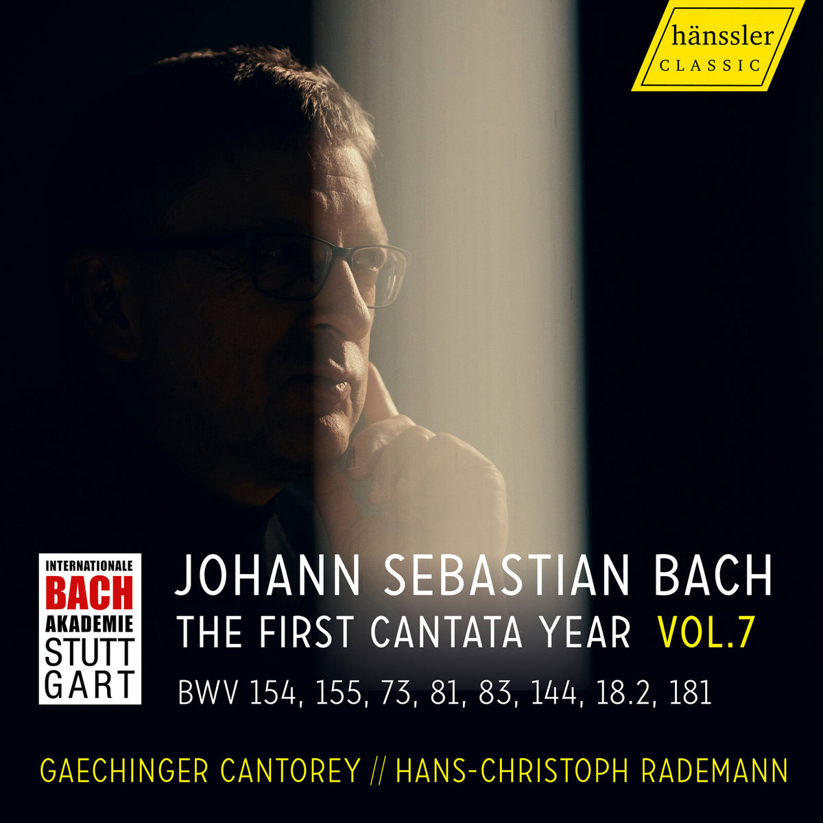 Miriam Feuersinger; Natasha Schnur; Alex Potter; Marie Henriette Reinhold; Benedikt Kristjansson; Daniel Johanssen; Matthias Winckhler; Tobias Berndt; Gaechinger Cantorey; Hans-Christoph Rademann - VISION.BACH - The First Cantata Year, Vol. 7 (BWV 154, 155, 73, 81, 83, 144, 18.2, 181) - HC23031