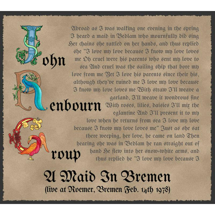 John Renbourn Group - A Maid In Bremen (Live At Roemer, Bremen Feb. 14th 1978)