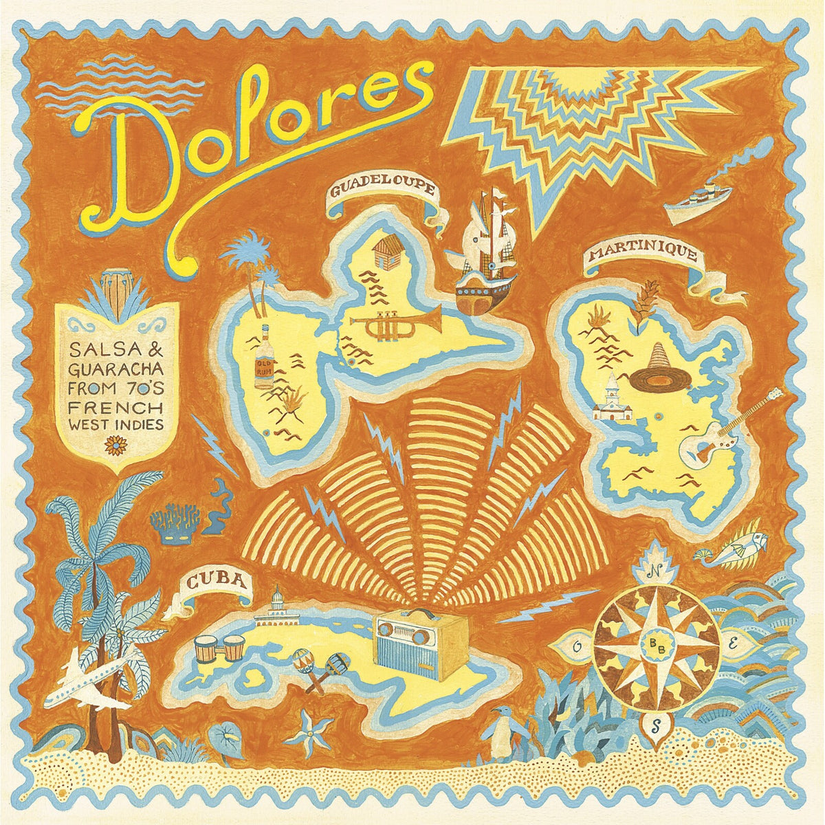 Various Artists - Dolores - Salsa & Guaracha from 70's French West Indies - BB183LP