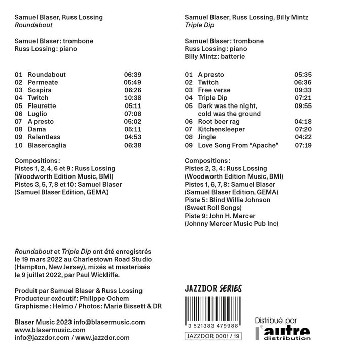 Samuel Blaser - Roundabout + Triple Dip - JAZZDORSERIES19