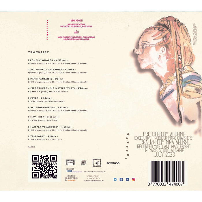 Mina Agossi & AGE7 - Lonely Whales - ARCD06