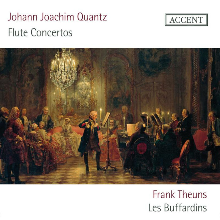Frank Theuns; Les Buffardins - Quantz: Flute Concertos - ACC24395