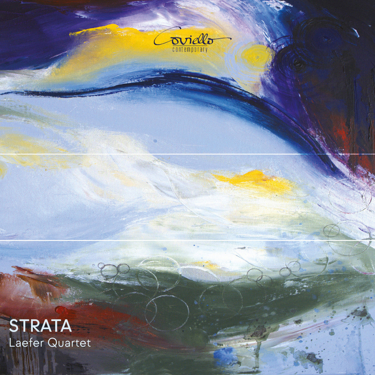 Laefer Quartet - Strata - Works for Saxophone Quartet - COV92401