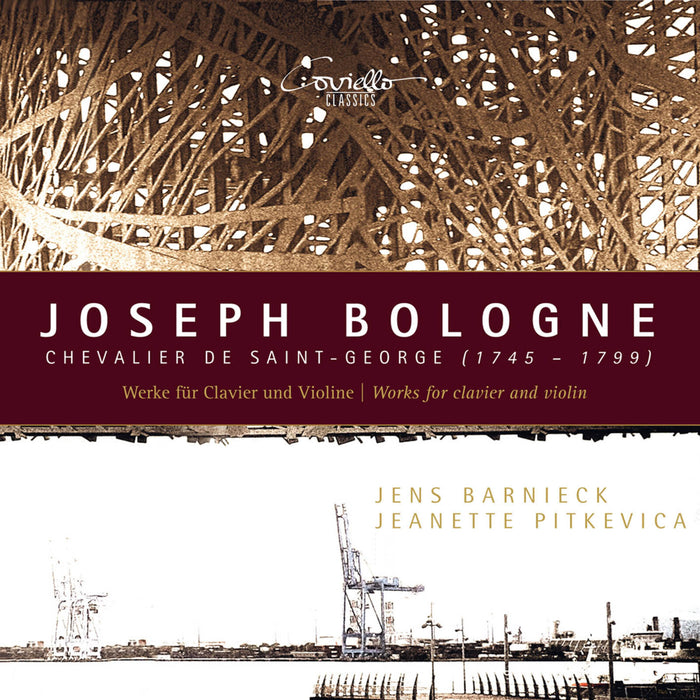 Jens Barnieck; Jeanette Pitkevica - Joseph Bologne, Chevalier de Saint-George: Works for Clavier & Violin - COV92502