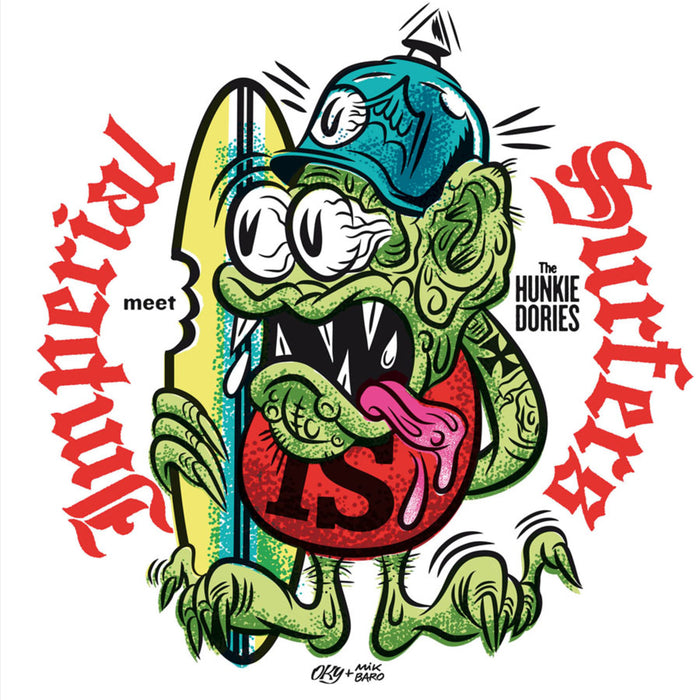 The Imperial Surfers - The Imperial Surfers meet The Hunkie Dories - SFR10006
