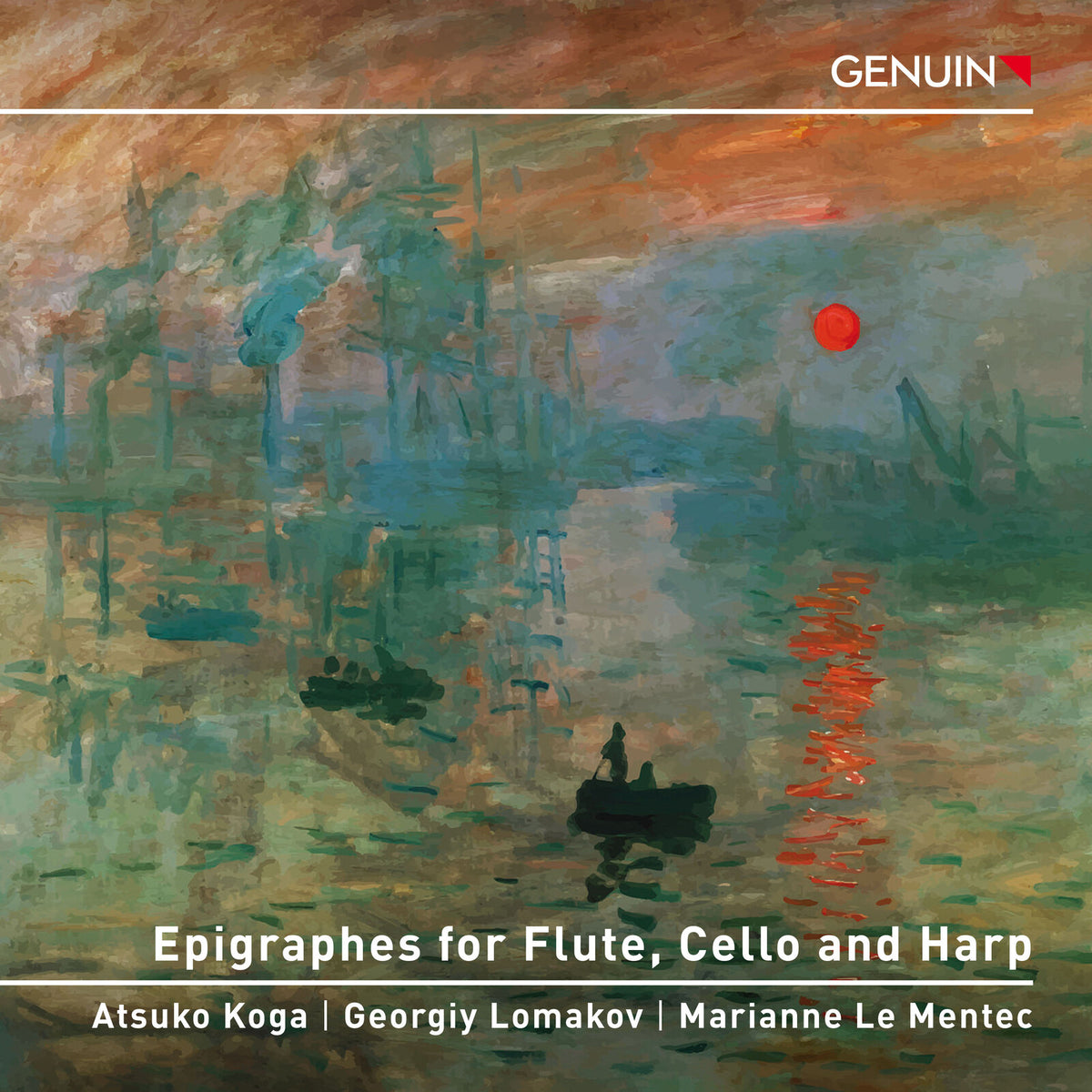 Atsuko Koga; Georgiy Lomakov; Marianne Le Mentec - Epigraphes for Flute, Cello and Harp - GEN25926