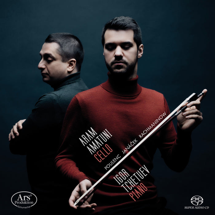 Aram Amatuni, Igor Tchetuev - Poulenc, Janacek and Rachmaninov - Works for Cello & Piano - ARS38344
