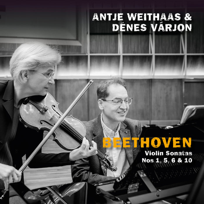 Antje Weithaas, Denes Varjon - Beethoven: Violin Sonatas Nos 1, 5, 6 & 10 - AVI8553508