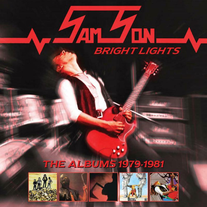 Samson - Bright Lights ~ The Albums 1979-1981 (Clamshell Boxset) - HNEBOX119