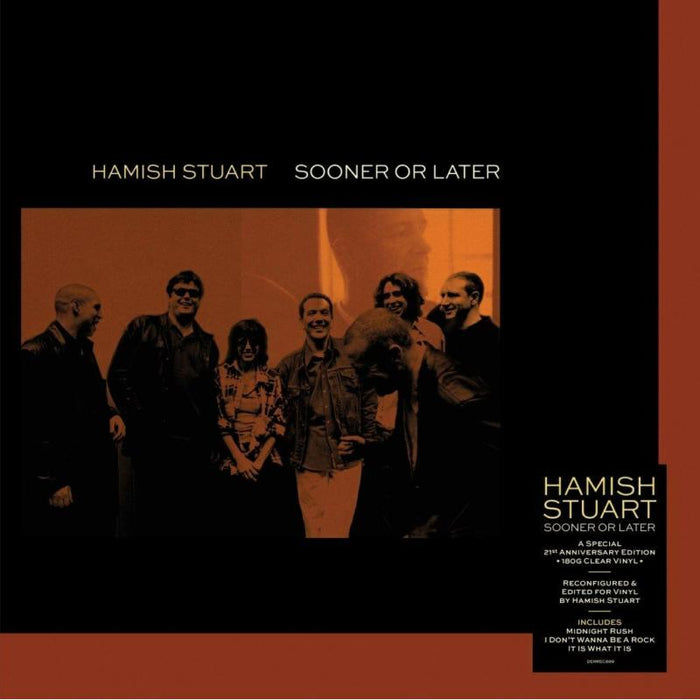 Hamish Stuart - Sooner Or Later (Clear Vinyl) - DEMREC899