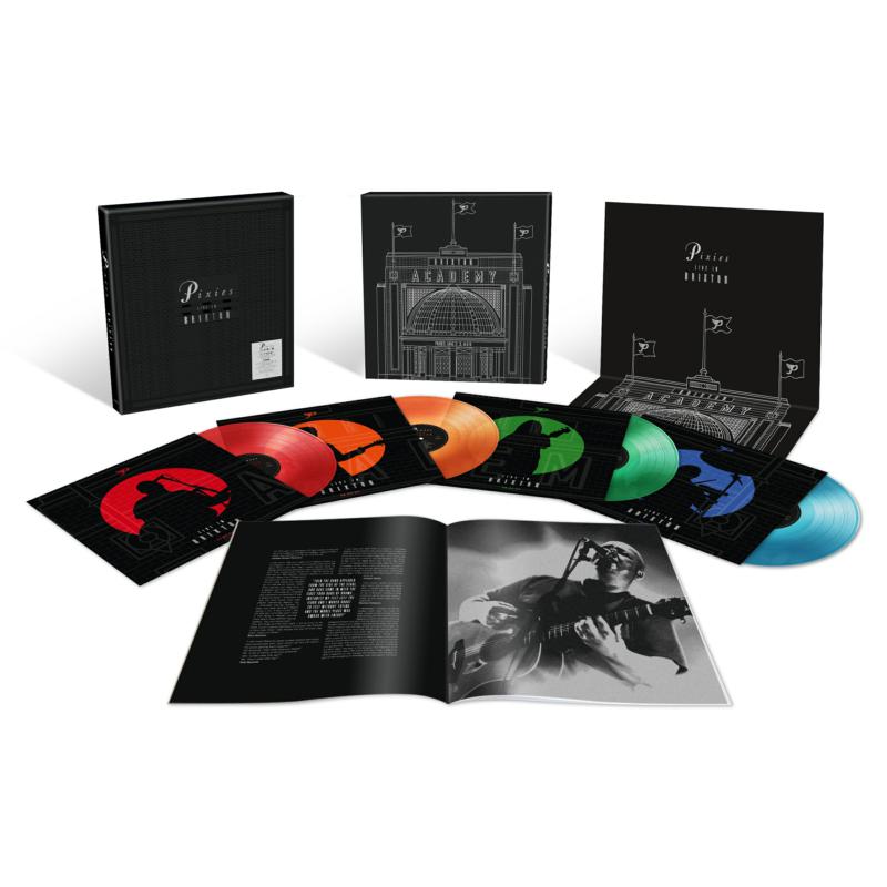 Pixies - Live in Brixton (180g Red, Orange, Green and Blue Translucent Vinyl) - DEMRECBOX64