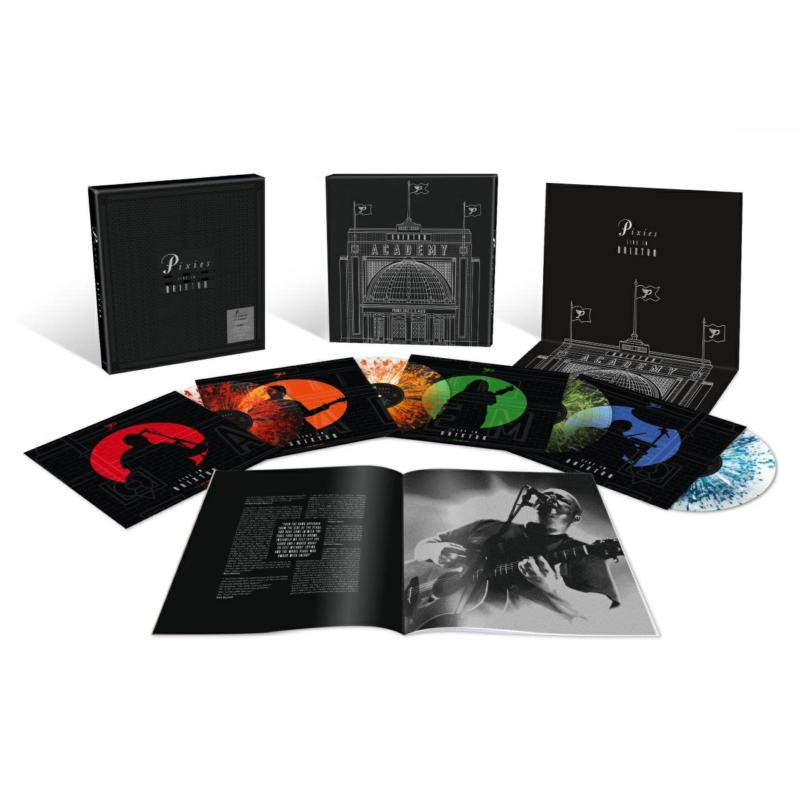 Pixies - Live in Brixton (Indies Exclusive - 180g Red, Orange, Green and Blue Clear Splatter Vinyl) - DEMRECBOX64X