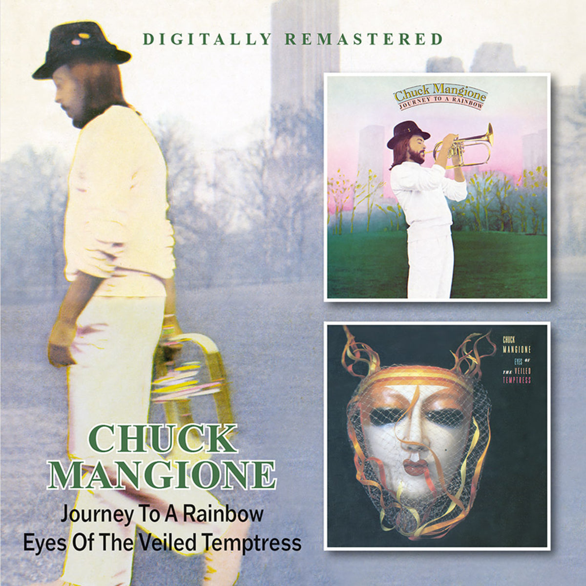CHUCK  MANGIONE - Journey To A Rainbow / Eyes Of The Veiled Temptress - BGOCD1529
