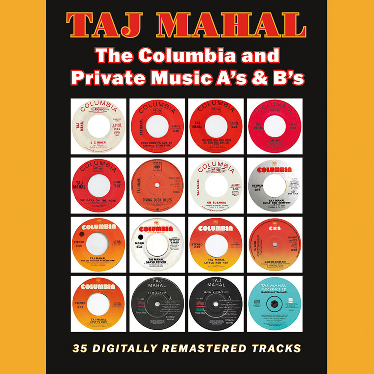 Taj Mahal - The Columbia and Private Music A's & B's - BGOCD1531