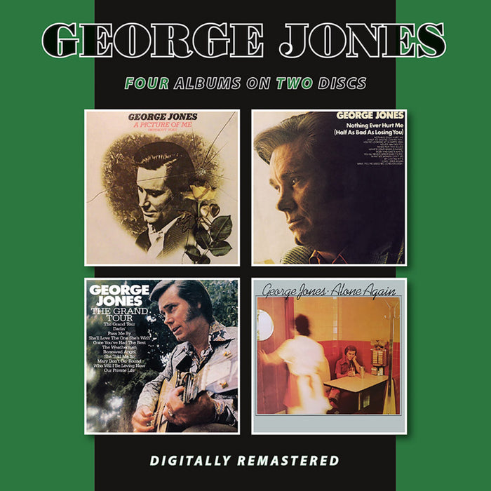 George Jones - A Picture Of Me (Without You)/Nothing Ever Hurt Me (Half As Bad As Losing You)/The Grand Tour/Alone Again - BGOCD1546