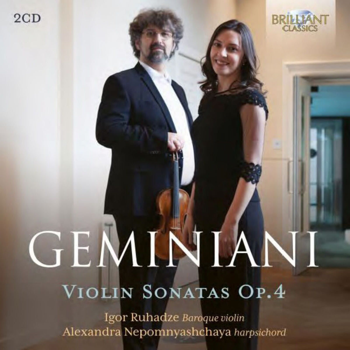 Igor Ruhadze/Alexandra Nepomnyashchaya - Geminiani: Violin Sonatas Op.4 - 96636