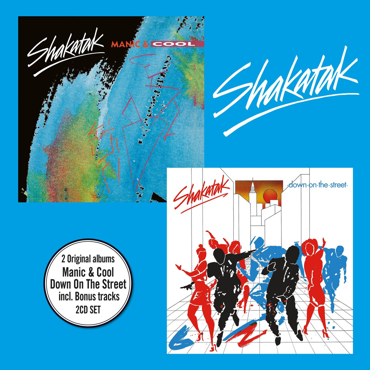 Shakatak - Manic and Cool + Down On The Street - SECDD318