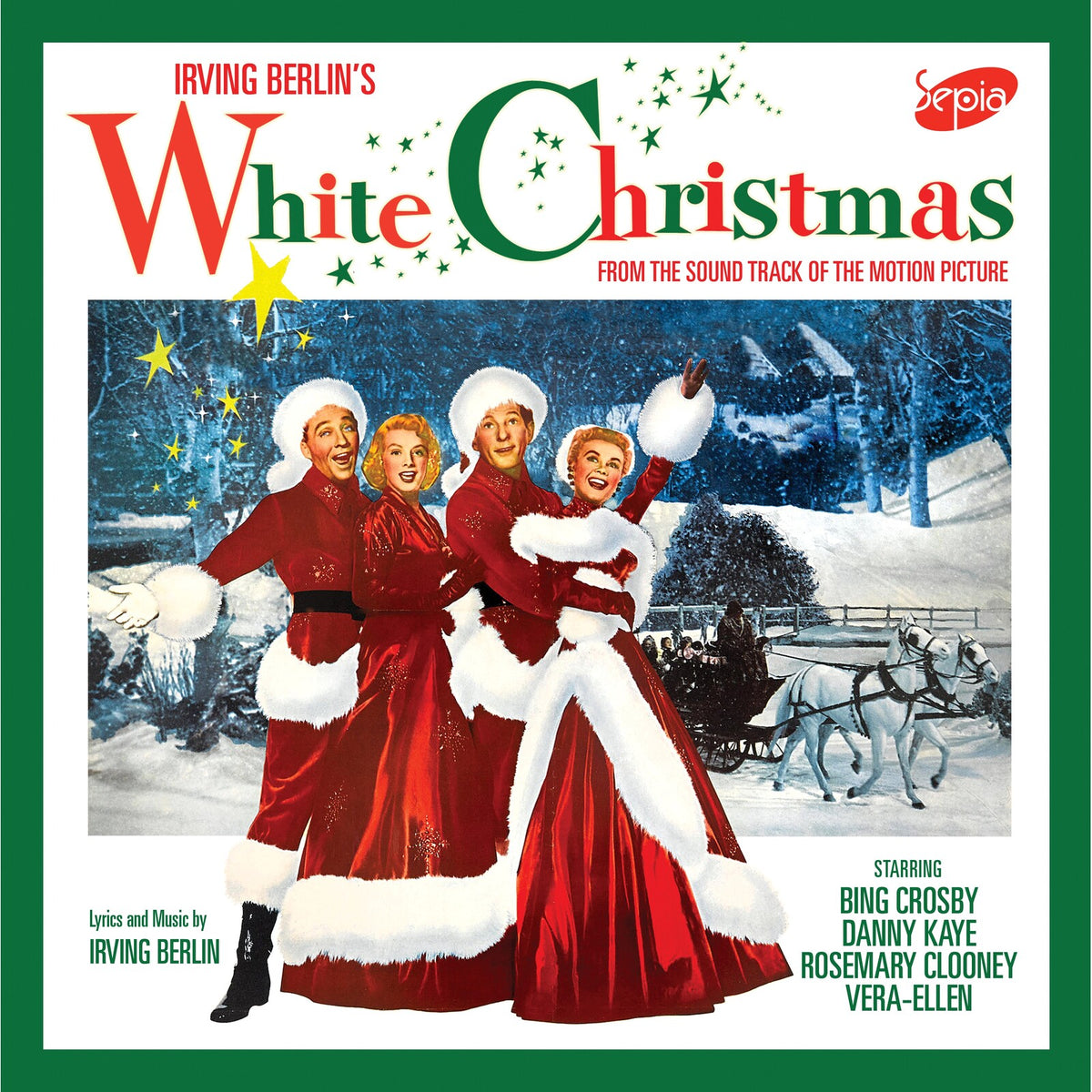 Bing Crosby, Rosemary Clooney & Danny Kaye - White Christmas (Original Film Soundtrack) - SEPIA3000