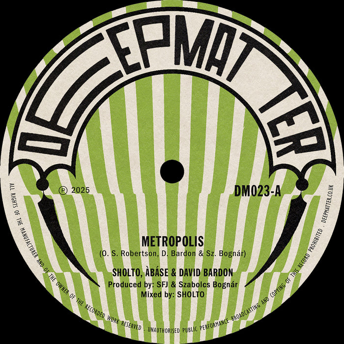 SHOLTO, Abase & Dave Bardon - Metropolis / The Right Orchid - DM023