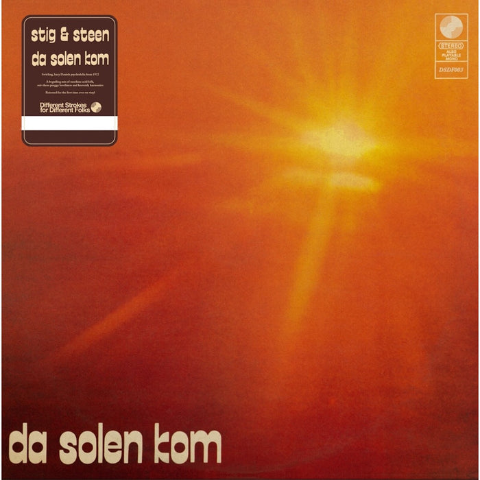 Stig & Steen - Da Solen Kom - DSDF003