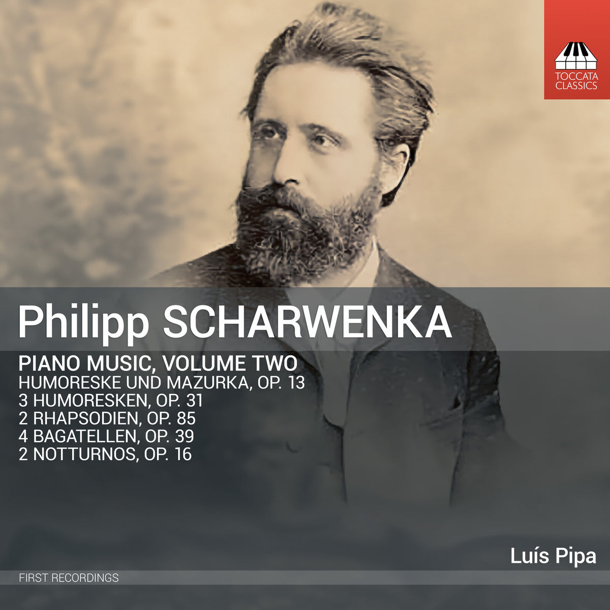 Luis Pipa - Philipp Scharwenka: Piano Music, Vol. 2 - TOCC0586