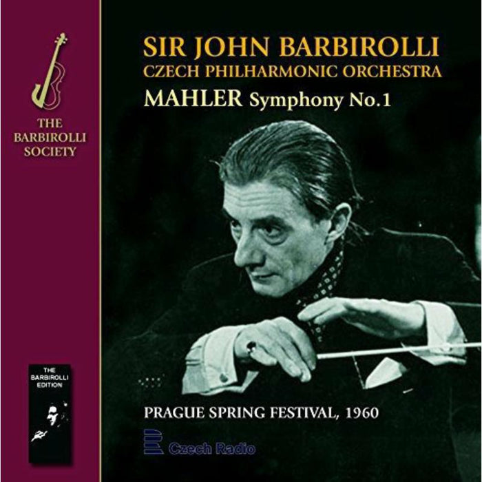 Czech Philharmonic Orchestra; Sir John Barbirolli - Mahler: Symphony No.1; Barbirolli: Elizabethan Suite - SJB1082