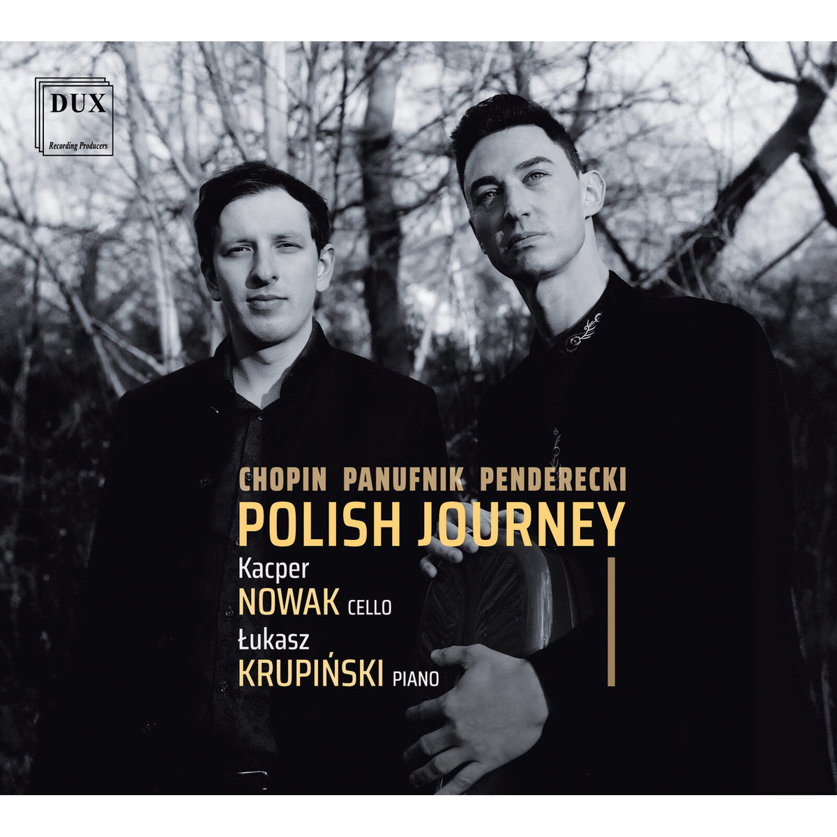 Kacper Nowak (cello), Lukasz Krupinski (piano) - Polish Journey - Chopin, Panufnik, Penderecki - DUX1998