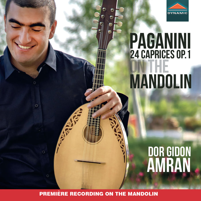 Dor Gidon Amran - Nicolo Paganini: 24 Caprices Op. 1 on the Mandolin - CDS8038