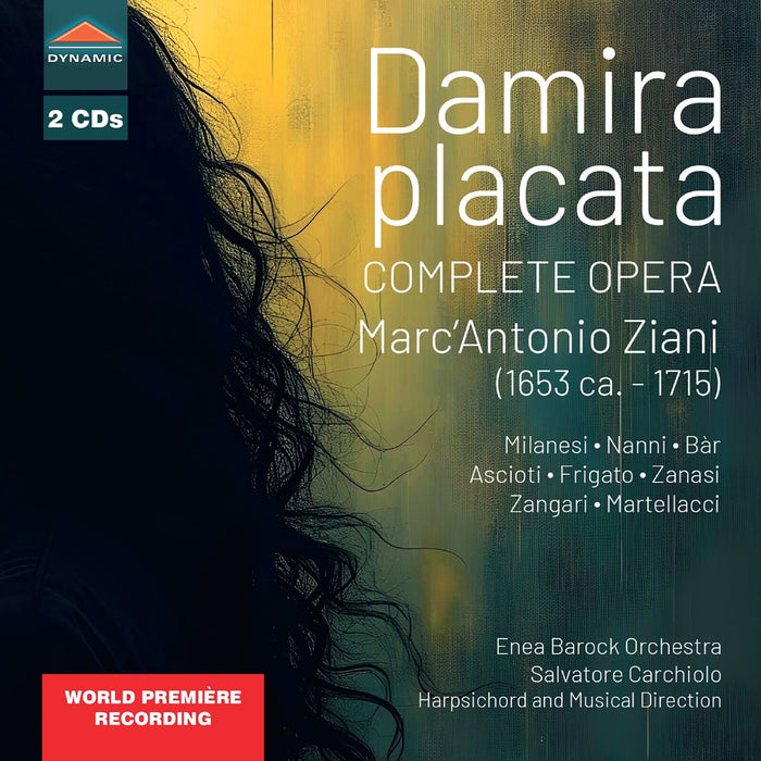 Raffaella Milanesi; Giacomo Nanni; Shaked Bar; Francesca Ascioti; Silvia Frigato; Furio Zanasi; Roberto Manuel Zangari; Gabriella Martellacci; Enea Barock Orchestra; Salvatore Carchiolo - Marc'Antonio Ziani: Damira placata - CDS8070