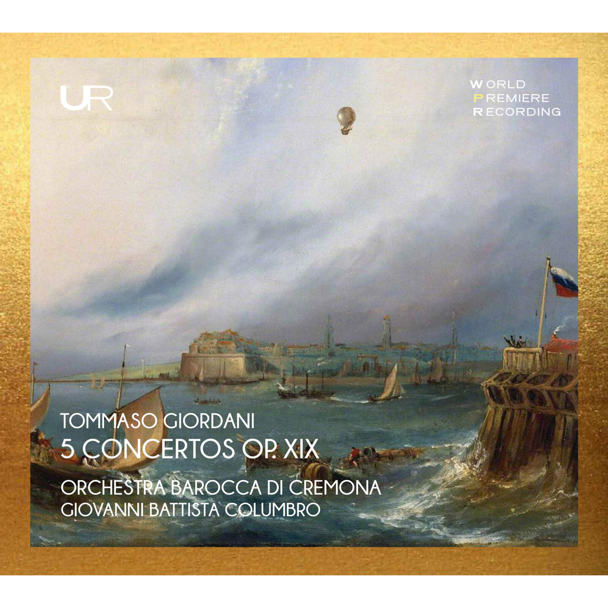 Orchestra Barocca di Cremona; Giovanni Battista Comulbro - Giordani: 5 Concertos Op. XIX - LDV14125